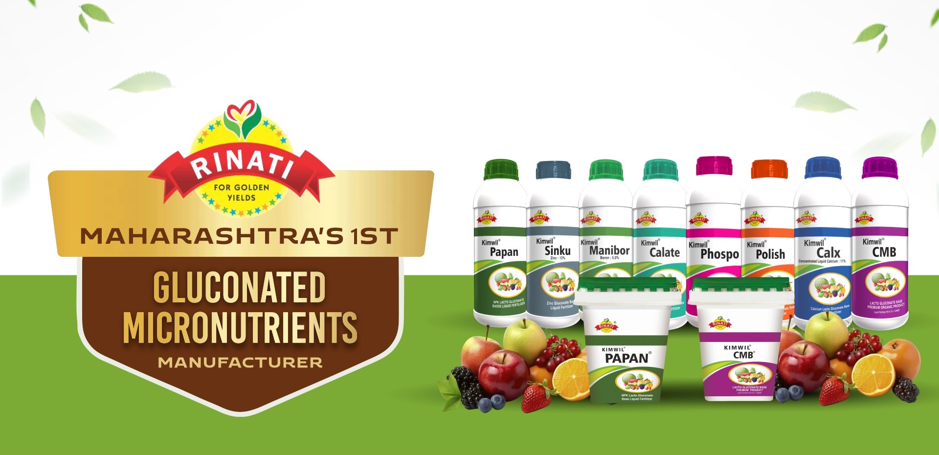 Rinati Gluconated Micronutrients Banner